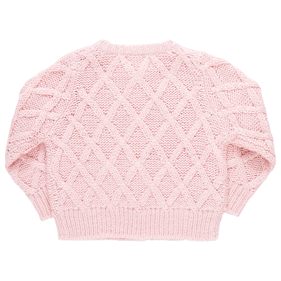 Girls Katrina Sweater - Pink