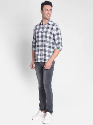 Grey Straight Jeans