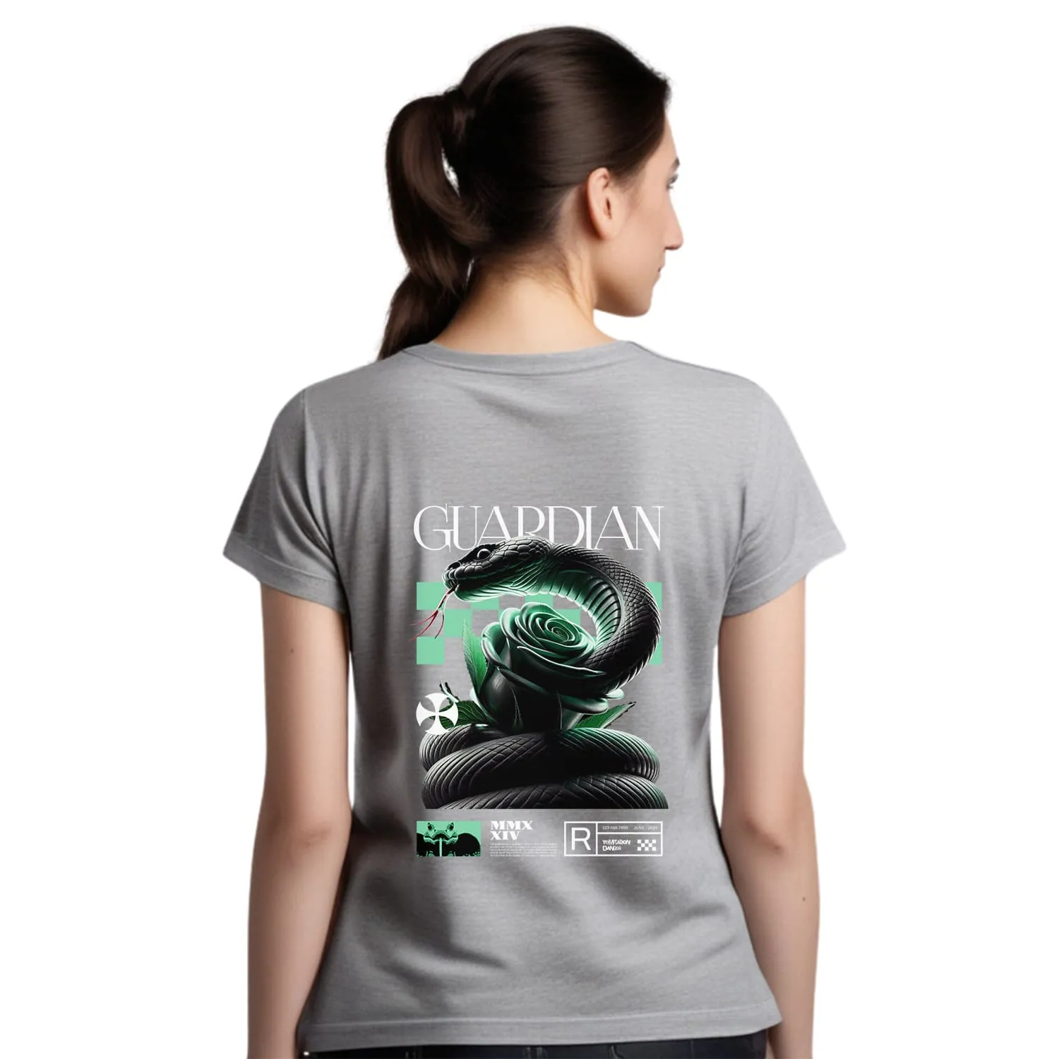 Guardian Womens cotton printed T-shirt
