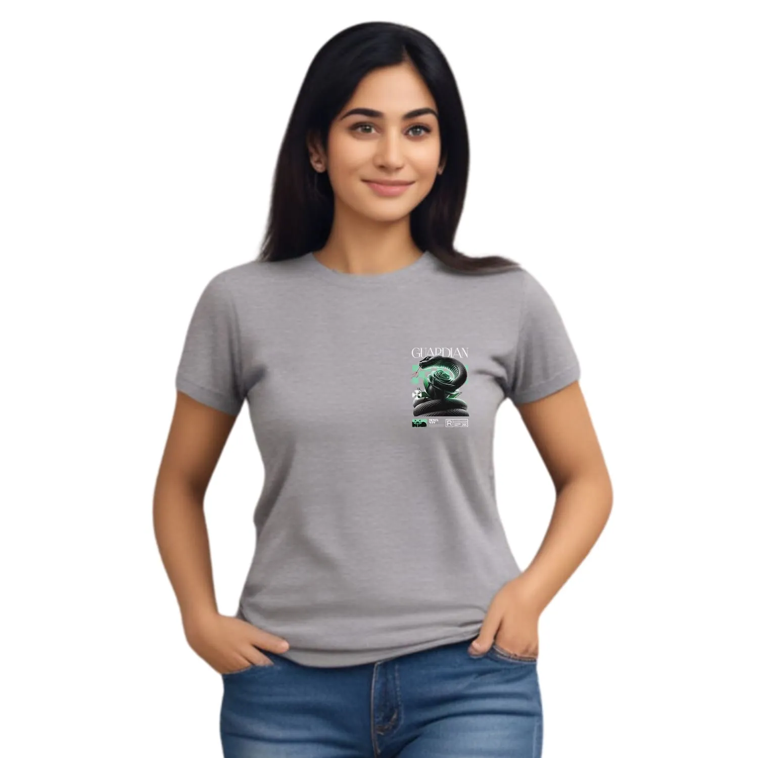 Guardian Womens cotton printed T-shirt