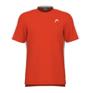 HEAD Vision Slice Mens Padel T-Shirt - Orange Alert
