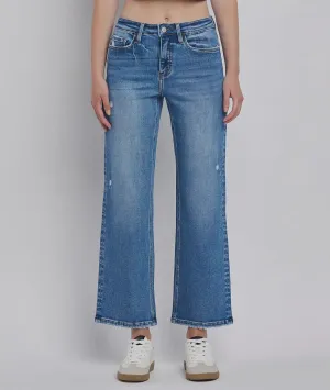 High Rise Slim Ankle Jean