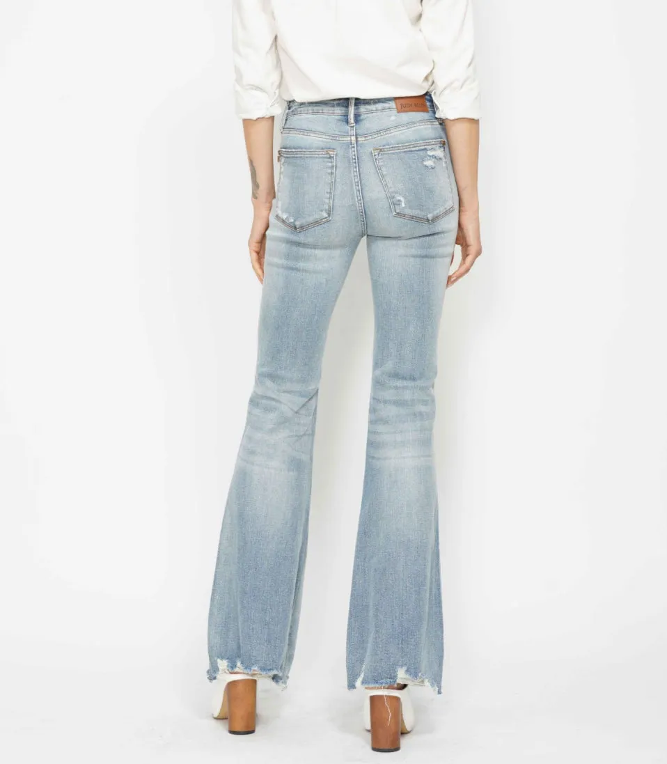 Judy Blue Tummy Control Flare Jeans