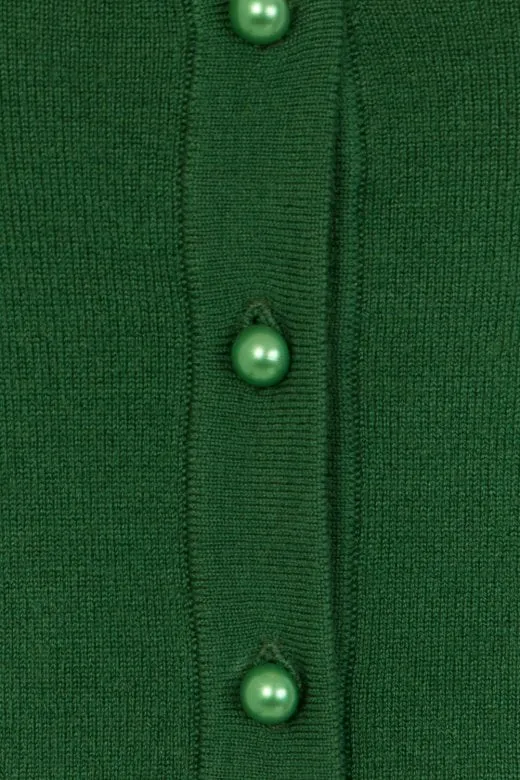 Kimberly Green Knitted Bolero Cardigan