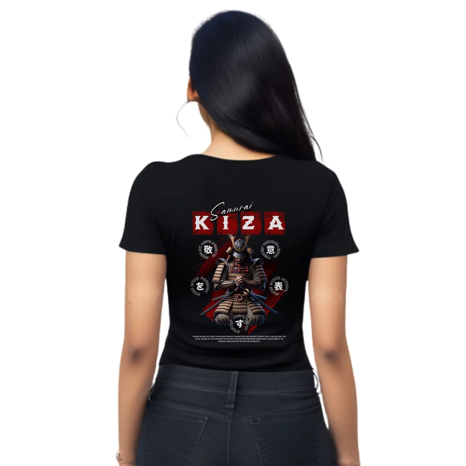 Kiza Womens cotton printed T-shirt
