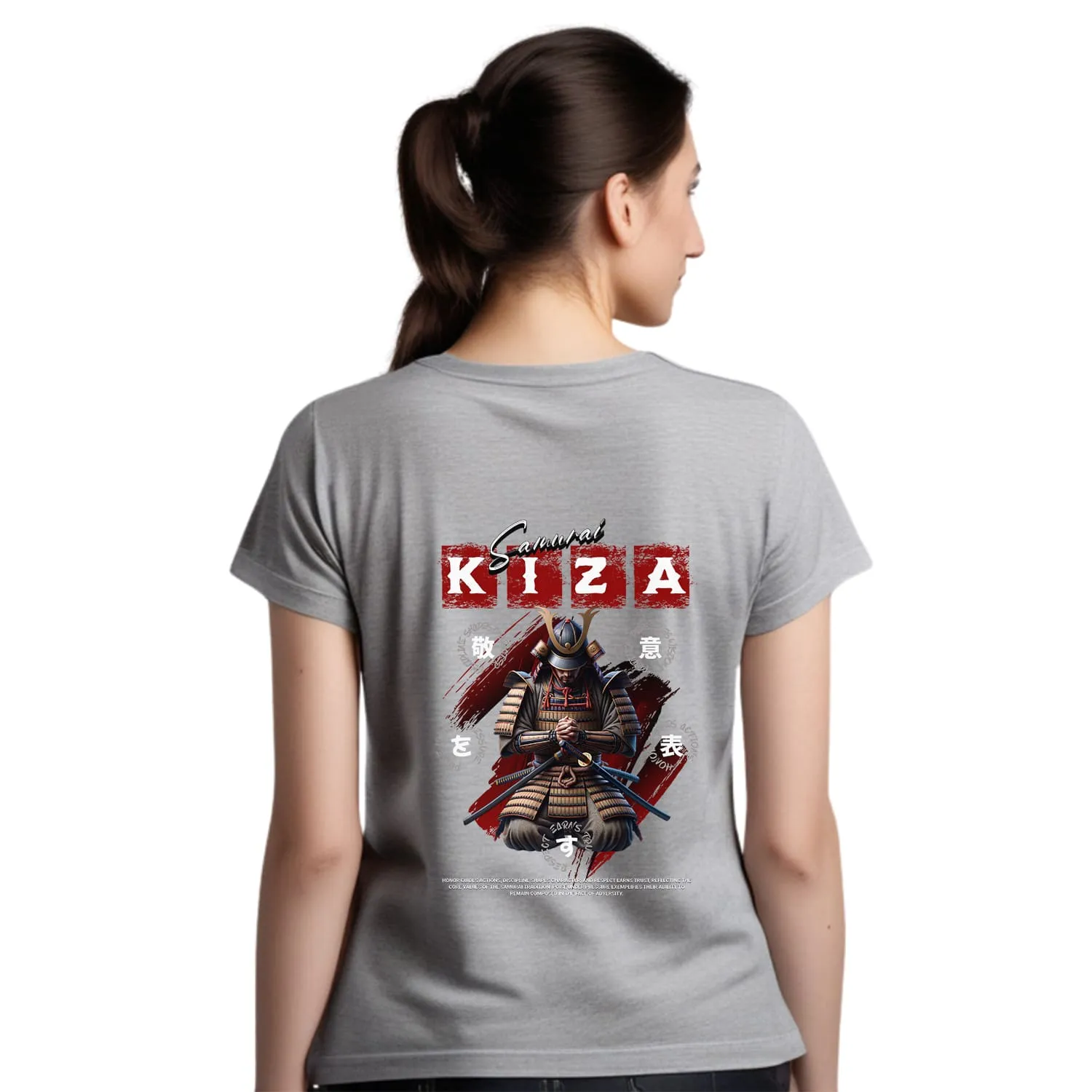Kiza Womens cotton printed T-shirt