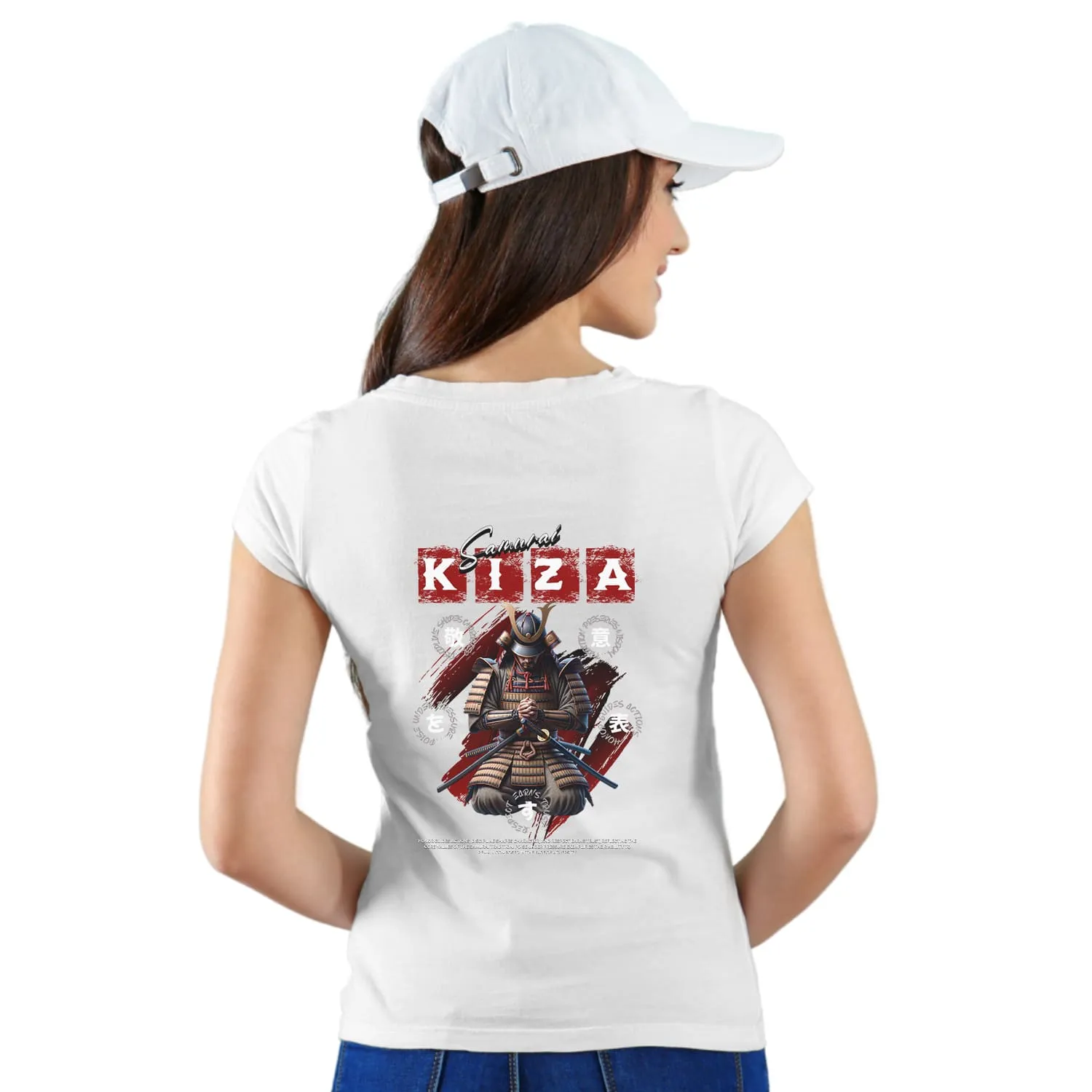 Kiza Womens cotton printed T-shirt