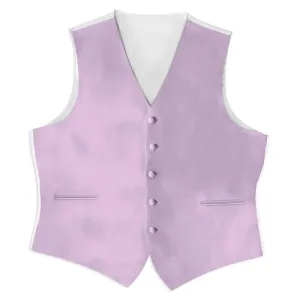 Lilac Full Back Tuxedo Vest