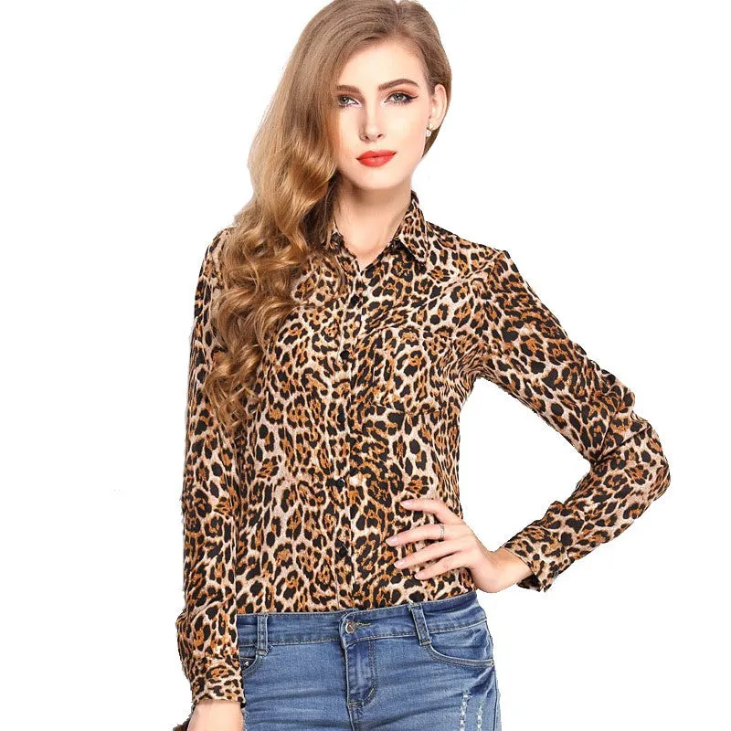 Long Sleeve Casual Women's Blouses