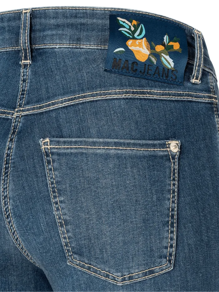 Mac Women's Dream Wide Wonder Light Jeans In Authentic Dark Wash 5441 0351L D834