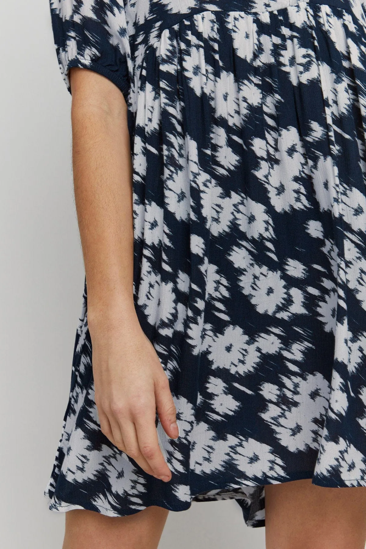 Marrakech Printed Summer Dress - Total Eclipse