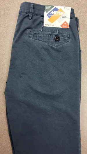 Meyer - Dublin - Two-Tone Organic Cotton Pant - Available in 5 Colours - 1-3024