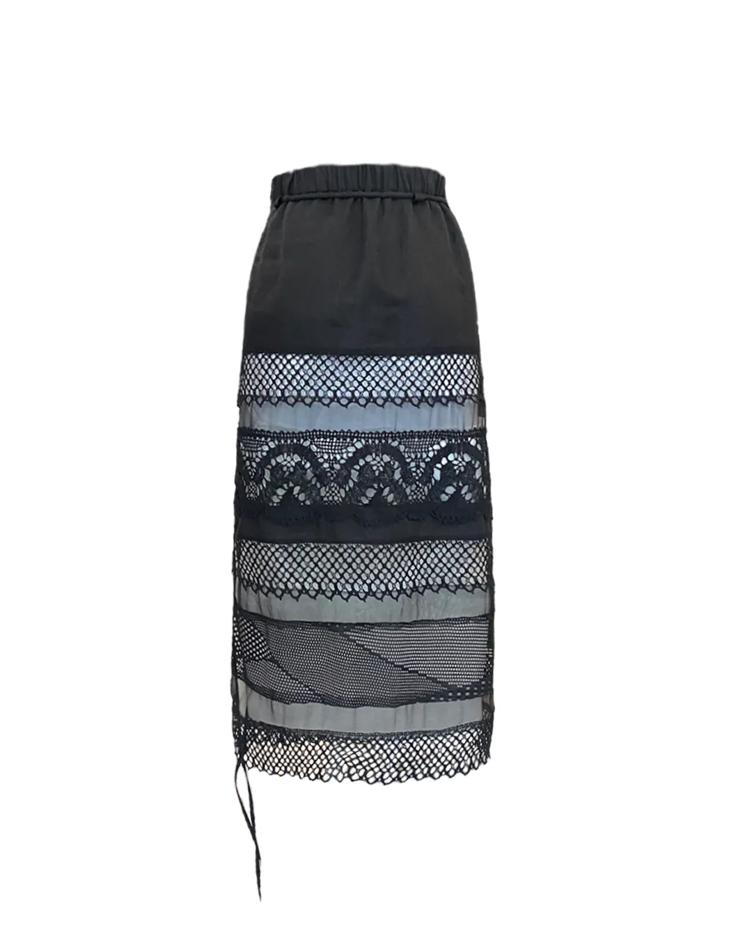 Midi Skirt  UNIQUE PATTERN DETAILS