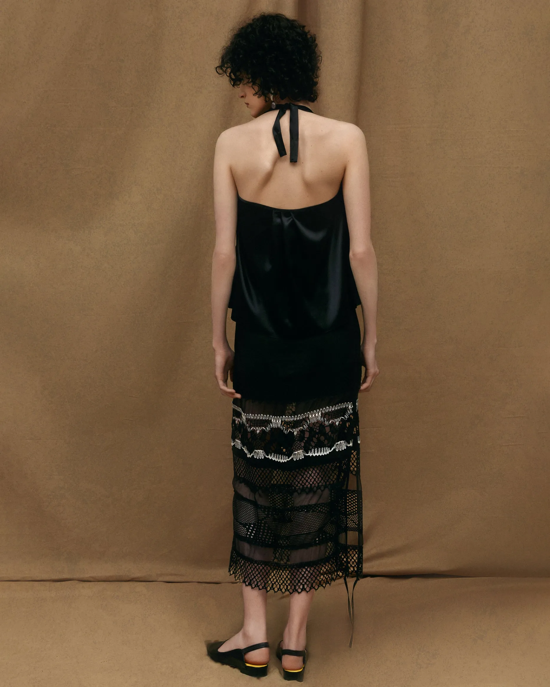 Midi Skirt  UNIQUE PATTERN DETAILS