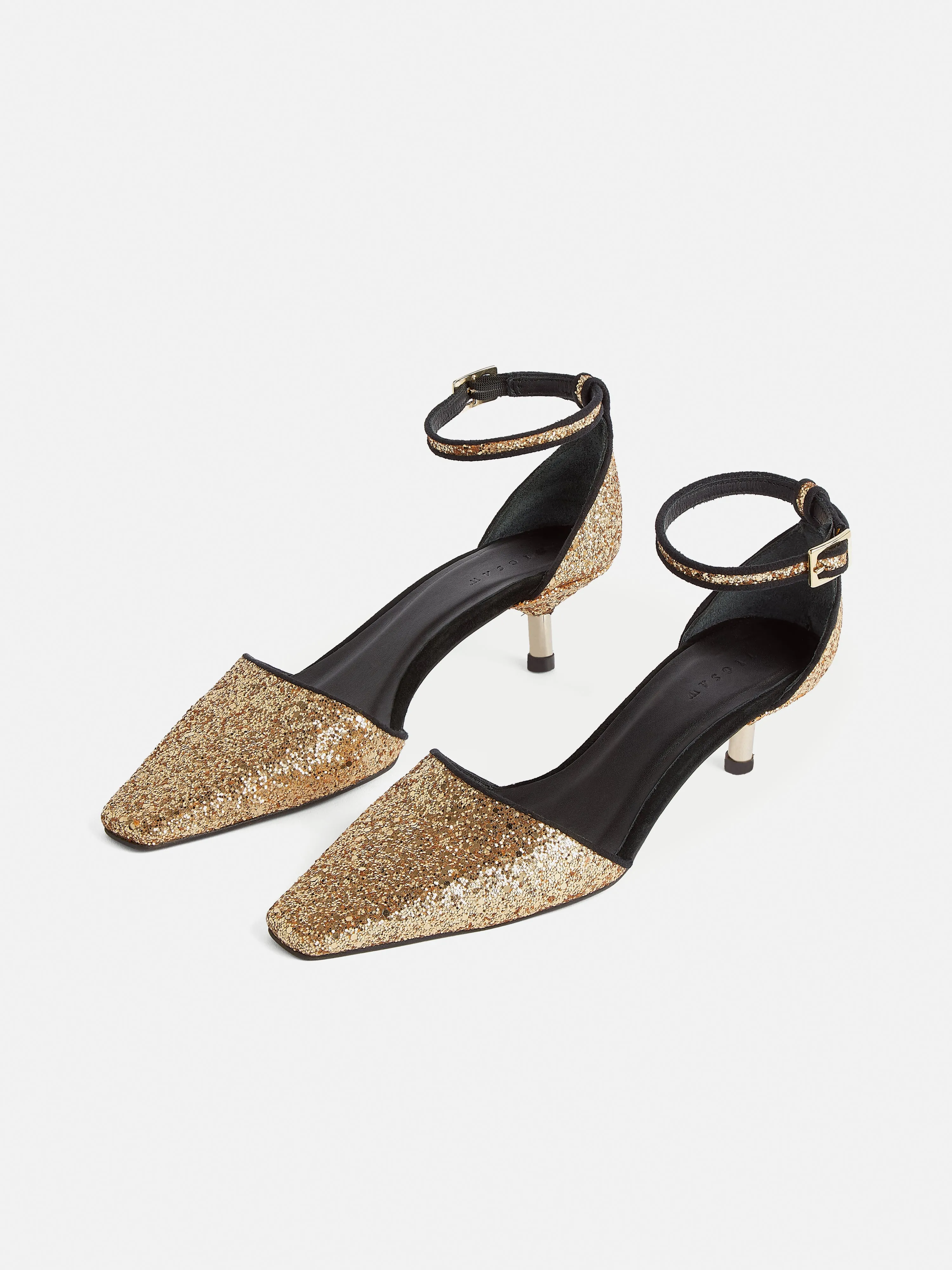 Odette Glitter Sandal | Gold
