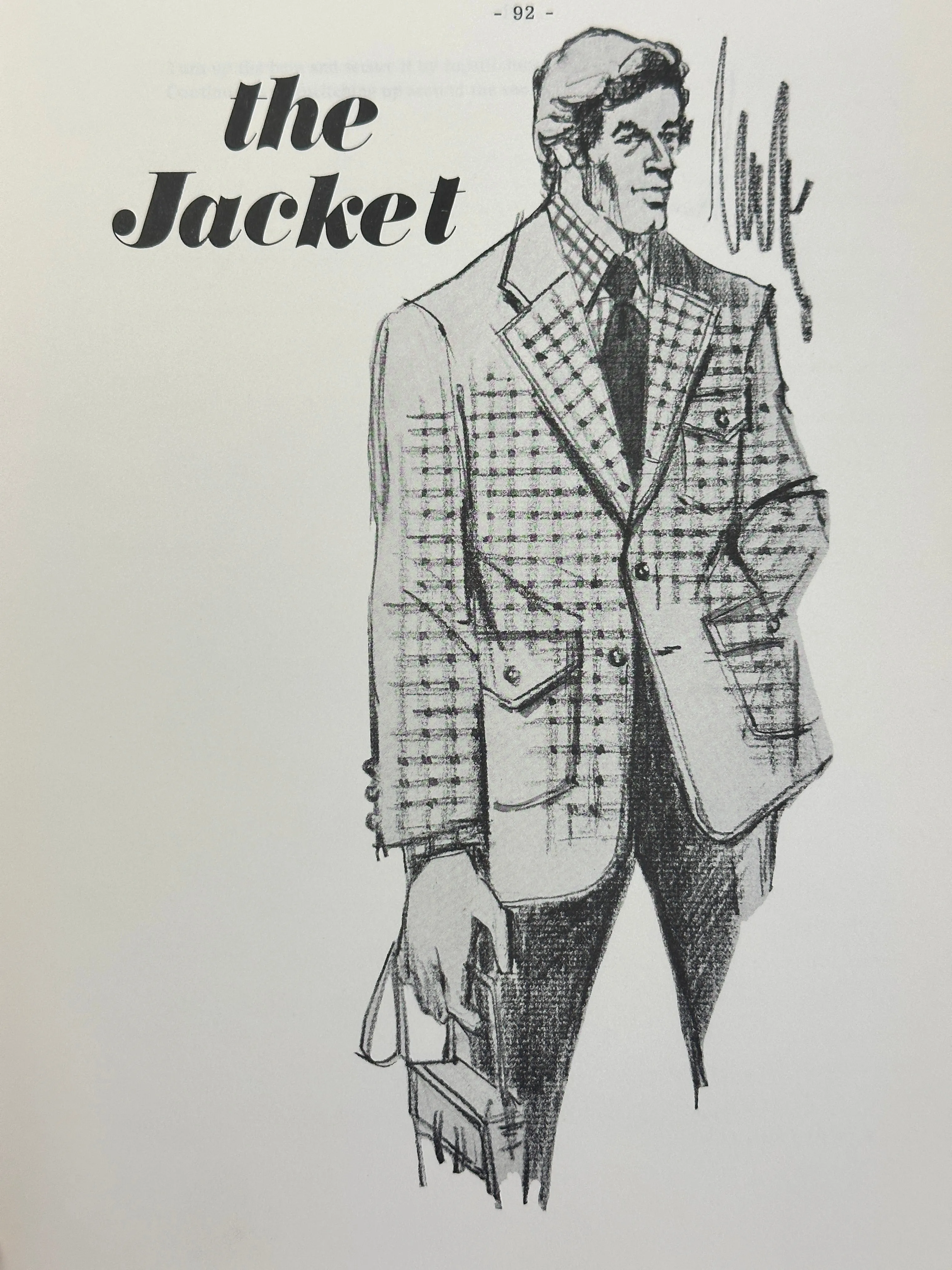 ONE ONLY: Sewing Knits Judy Lawrence for Singer Sewing Knits Menswear 1971