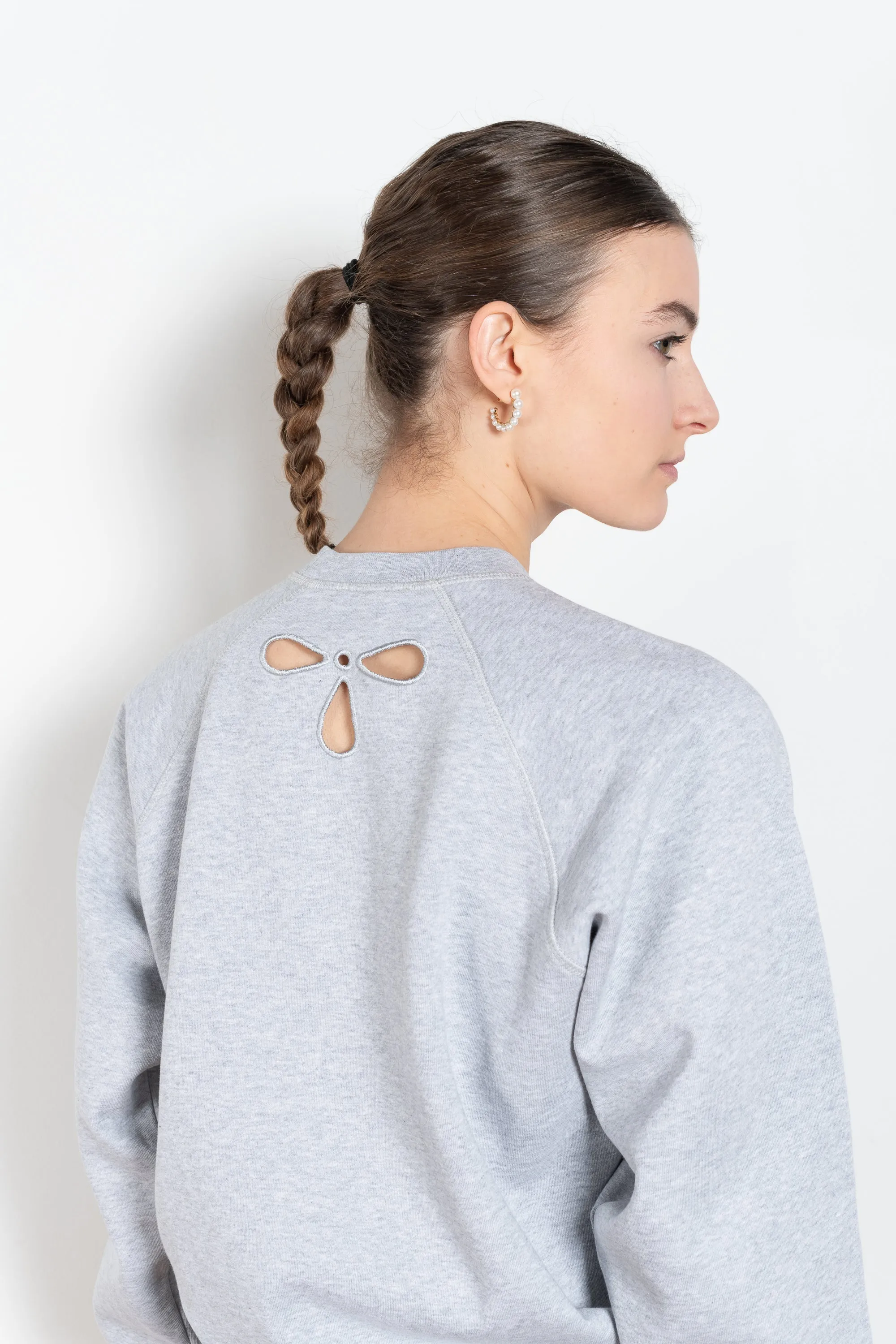 Petal Embroidered Sweater
