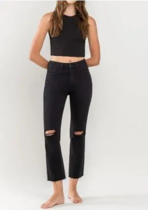 Phoenix High Rise Crop Straight