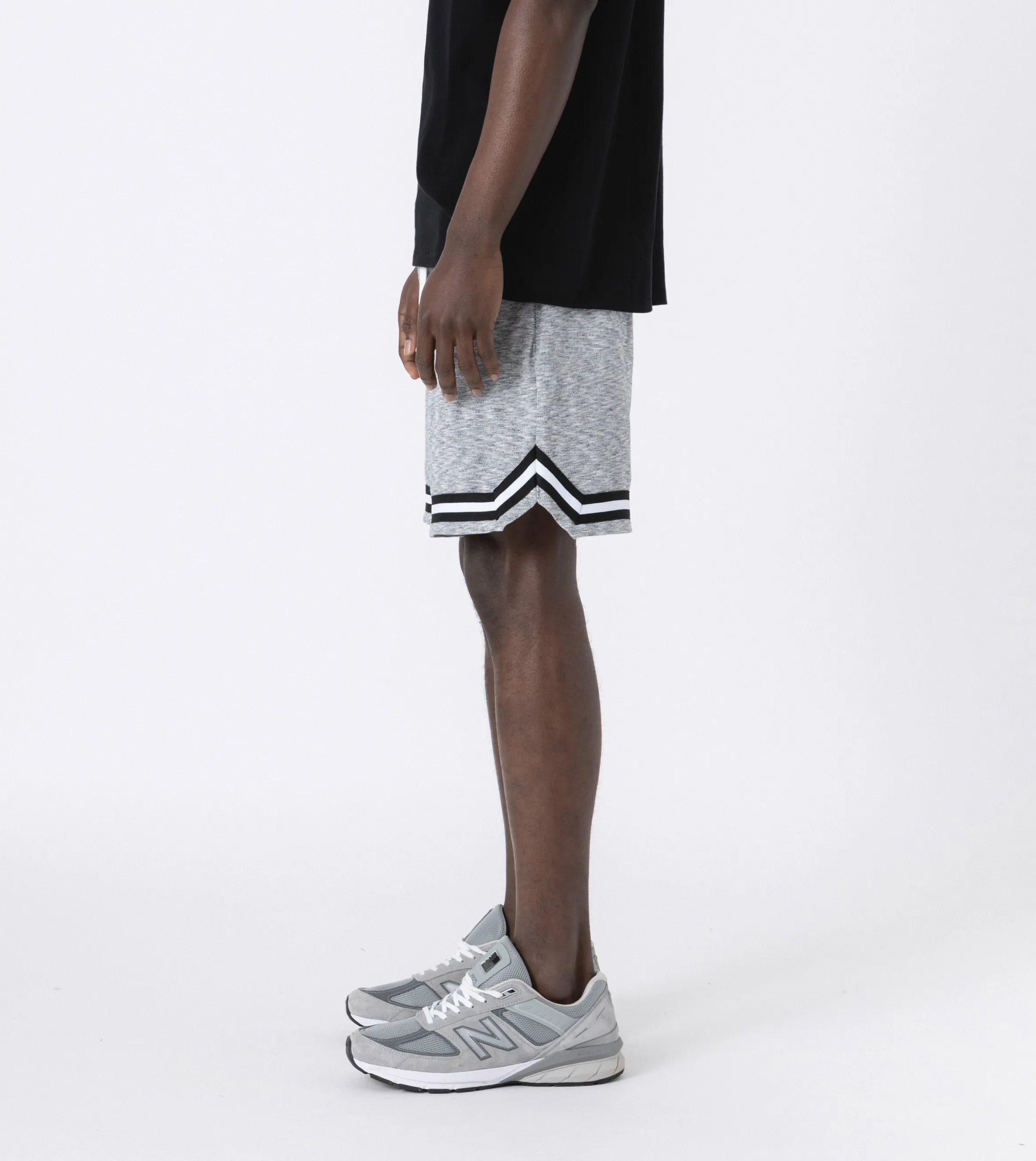 Pique Basketball Short White Noise
