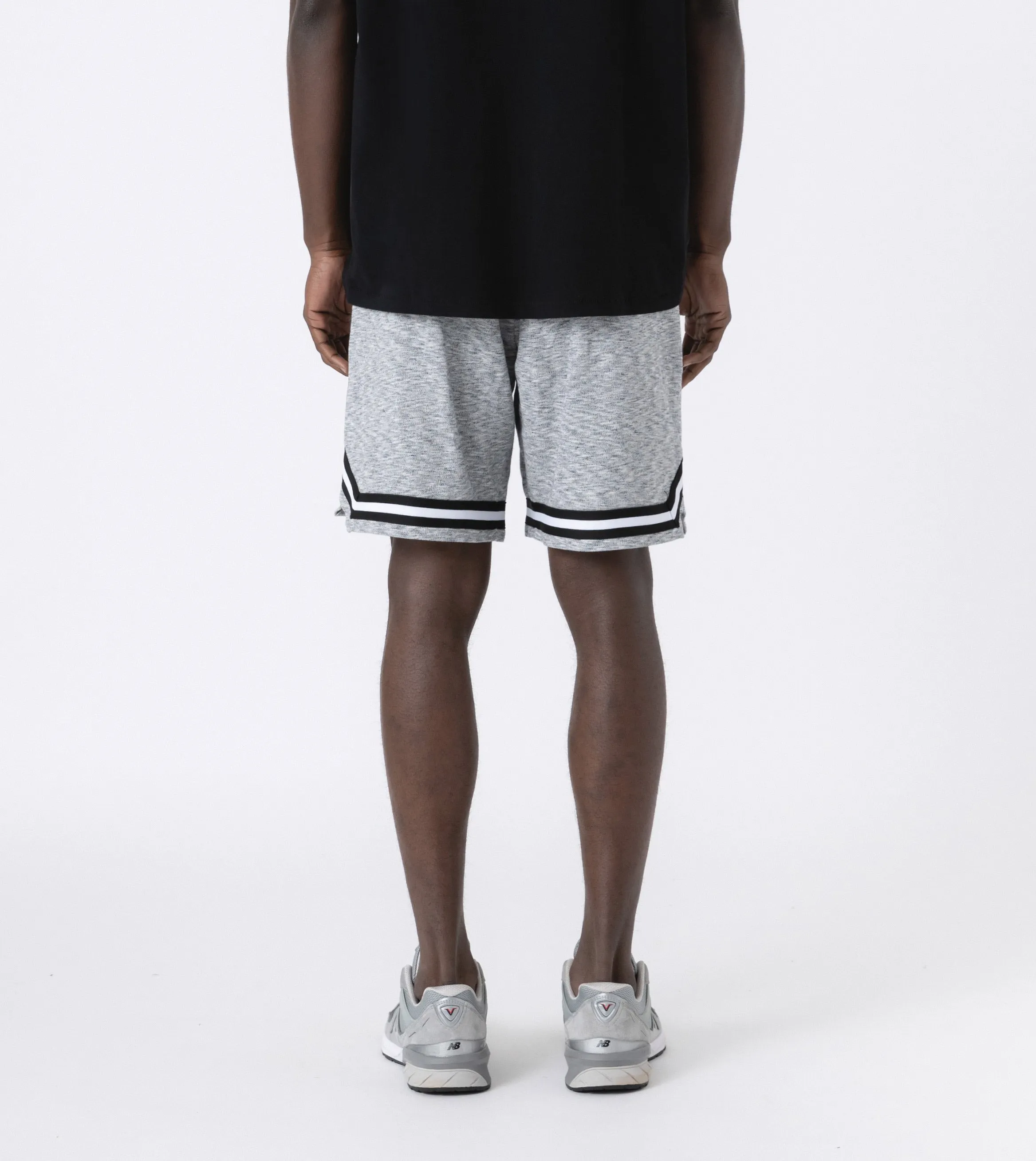 Pique Basketball Short White Noise