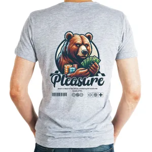 Pleasure Mens cotton printed T-shirt