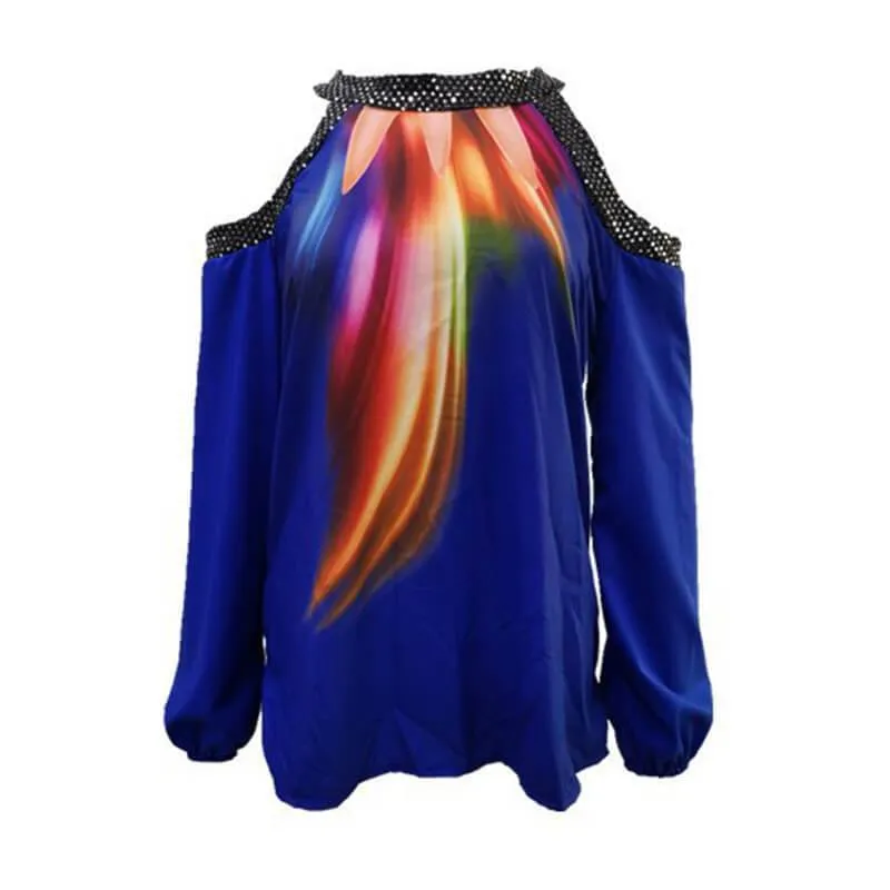 Print Loose Blouse