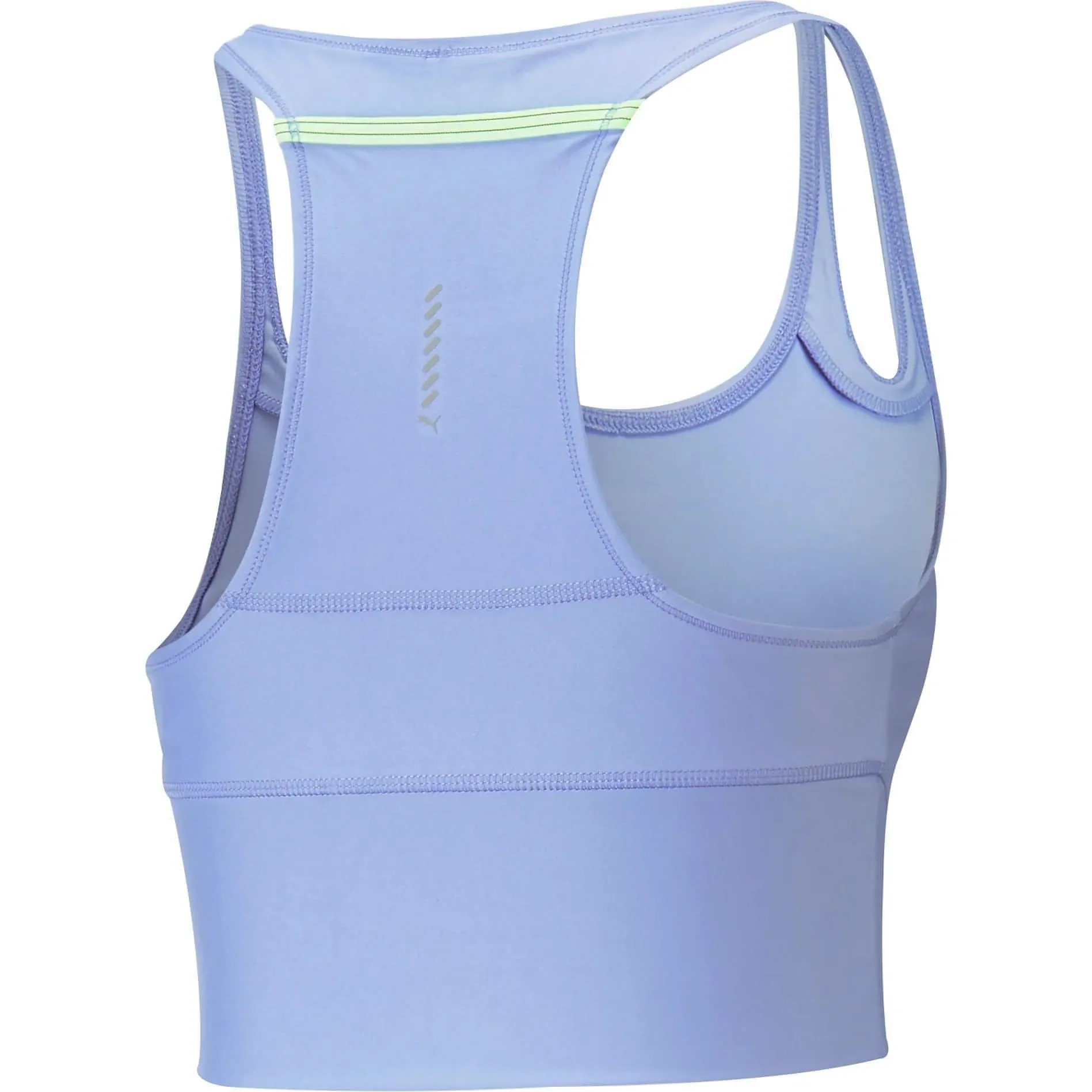 Puma Run Ultraform Womens Running Cropped Vest Tank Top - Purple