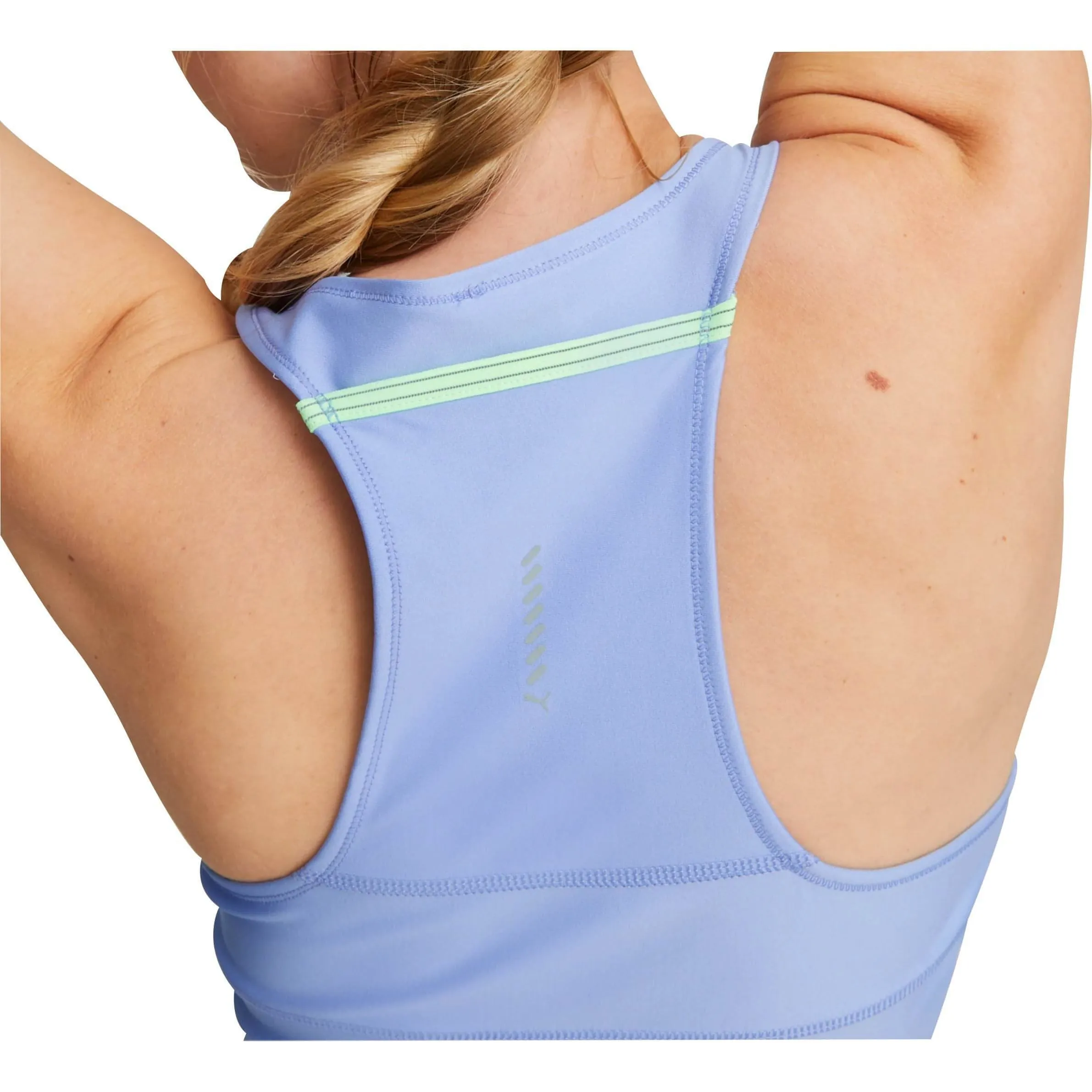 Puma Run Ultraform Womens Running Cropped Vest Tank Top - Purple