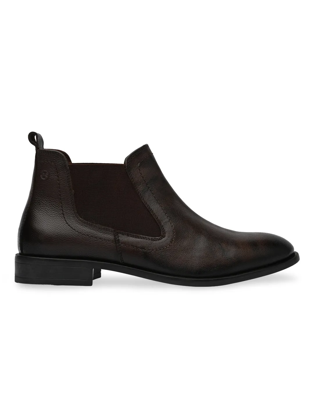Regal Brown Mens Chelsea Leather Boots
