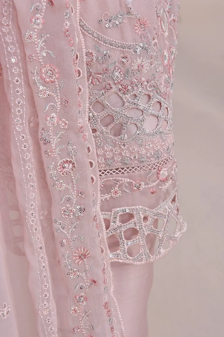 Sada Bahar Embellished Chiffon Party Wear Suit SBA81