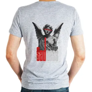 Sadness Mens cotton printed T-shirt