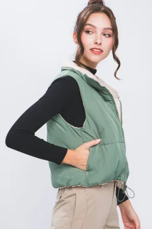 Sage Reversible Vest