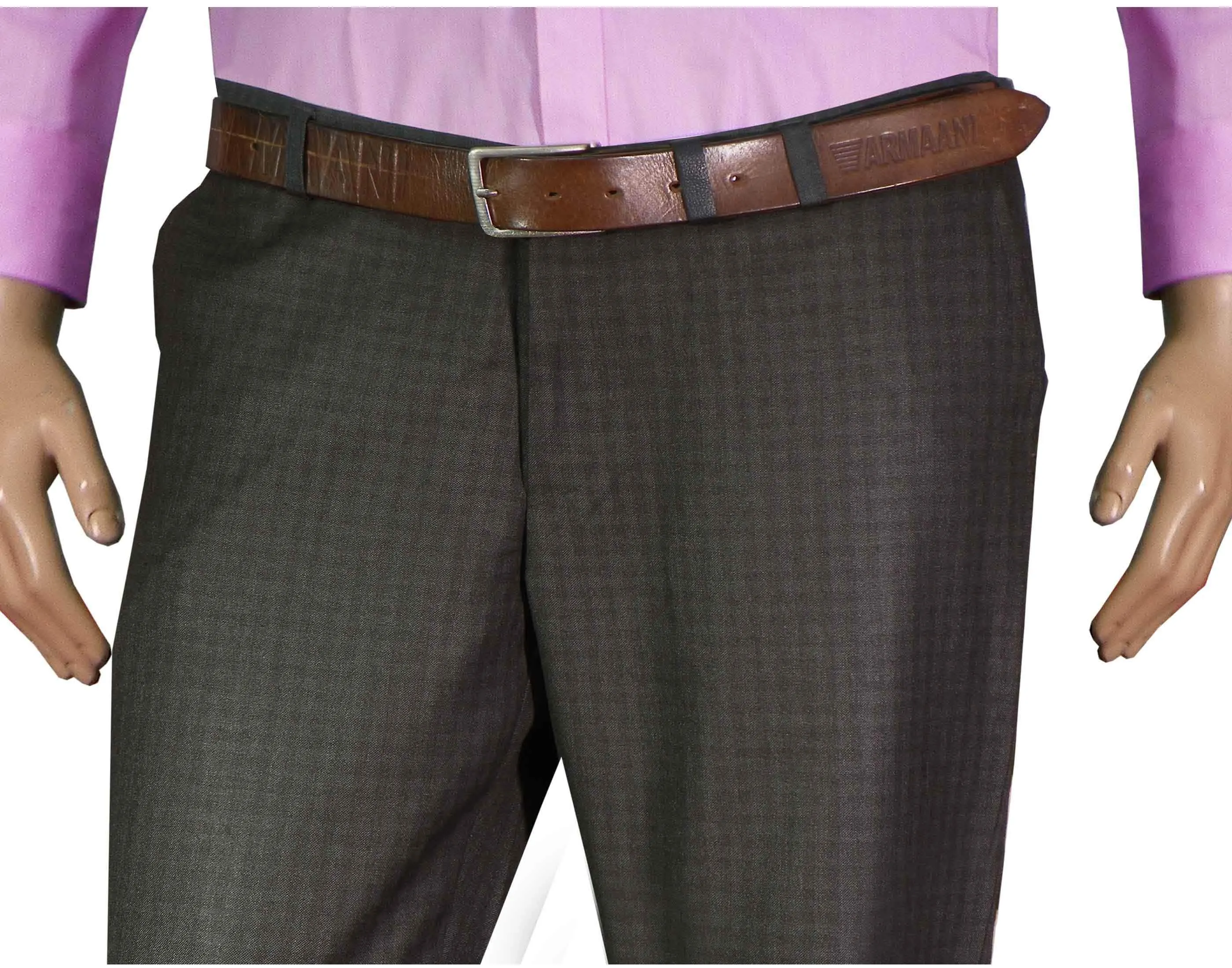 Selects Men's Formal Trouser - Metal Checks (TRO-009)