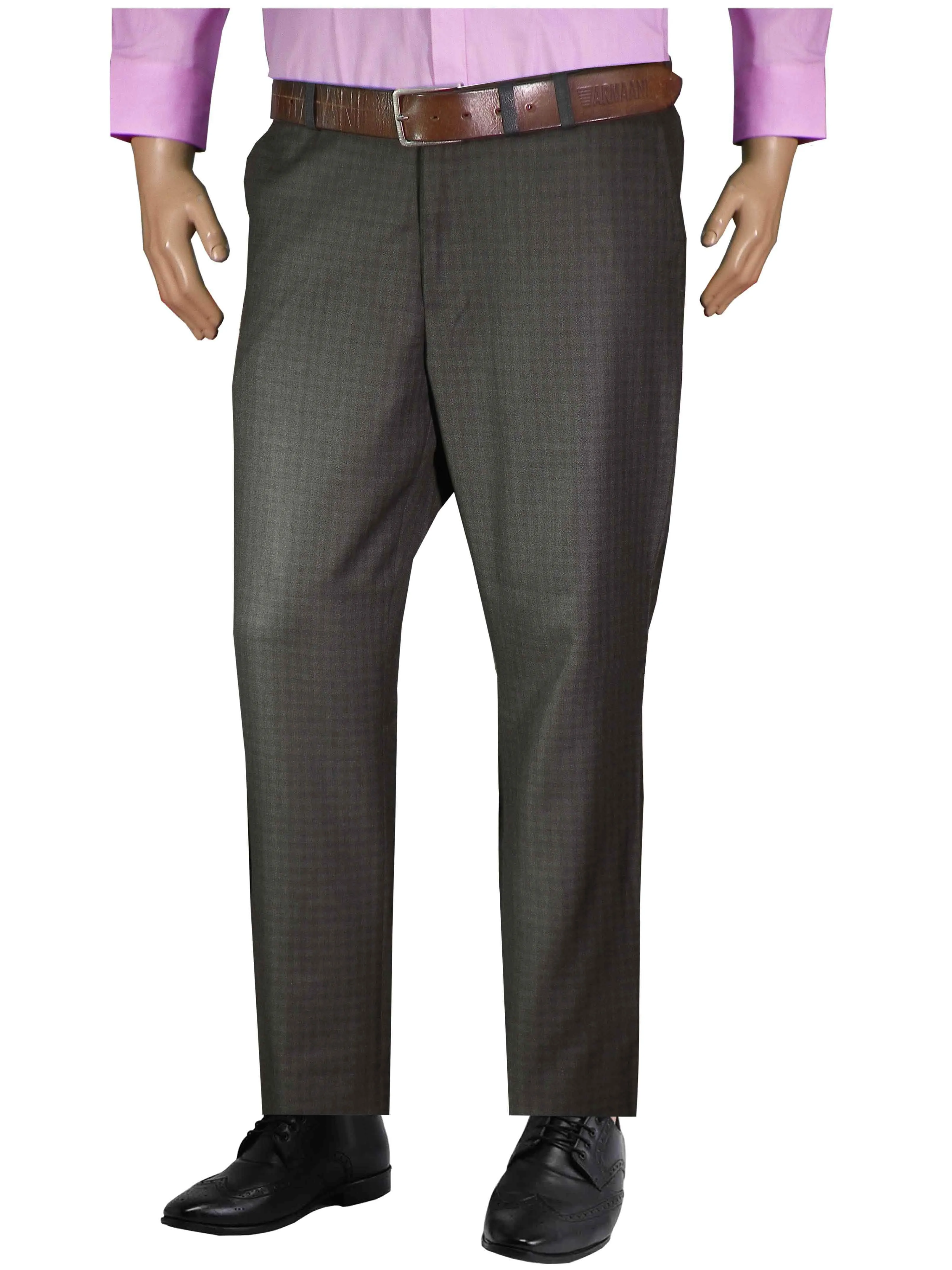 Selects Men's Formal Trouser - Metal Checks (TRO-009)