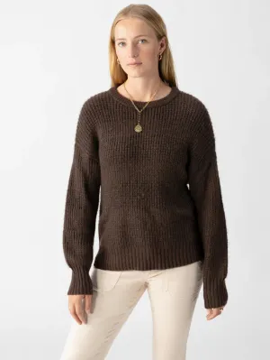 Snow Bunny Sweater - Coffee