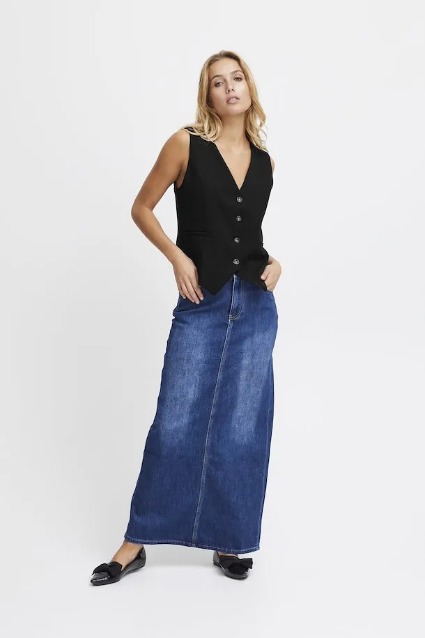Sorbet Sbangelina Waistcoat Black