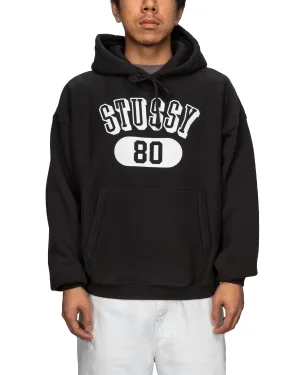 Stussy 80 Relaxed Hood Washed Black