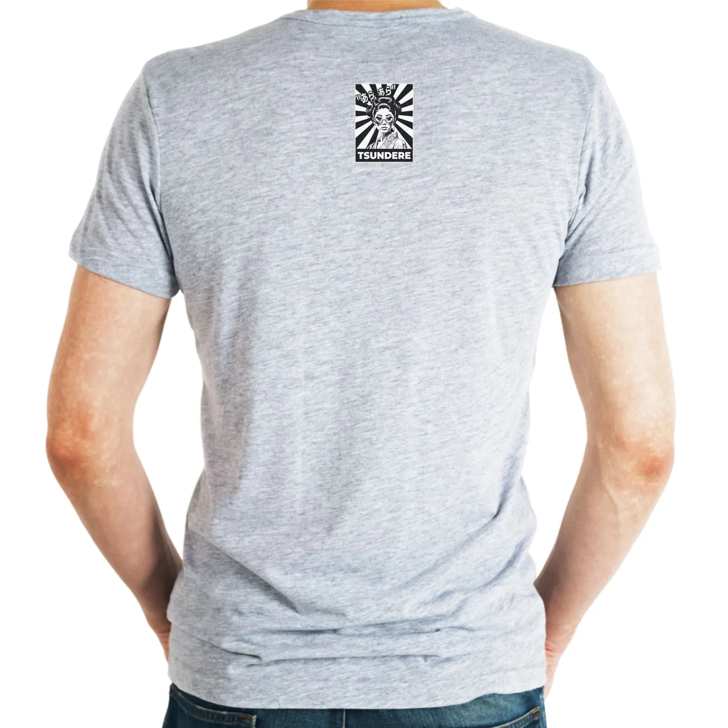 Tsundere Mens cotton printed T-shirt