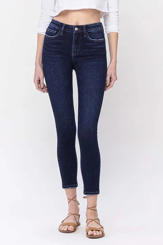 Vervet by Flying Monkey High Rise Ankle Skinny Jeans