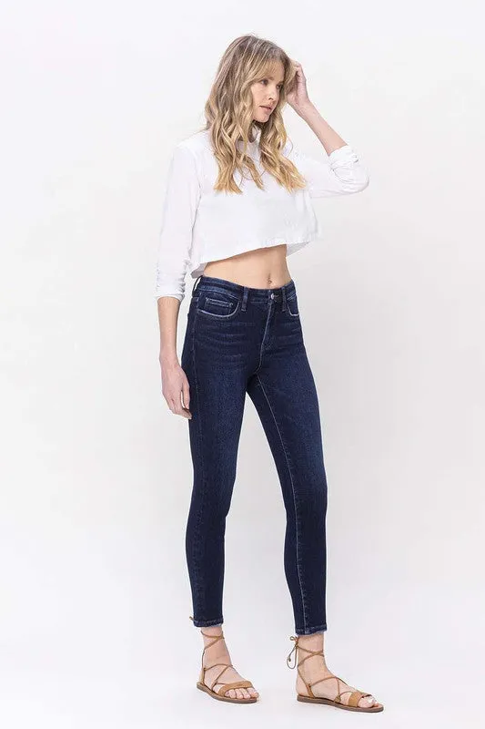 Vervet by Flying Monkey High Rise Ankle Skinny Jeans