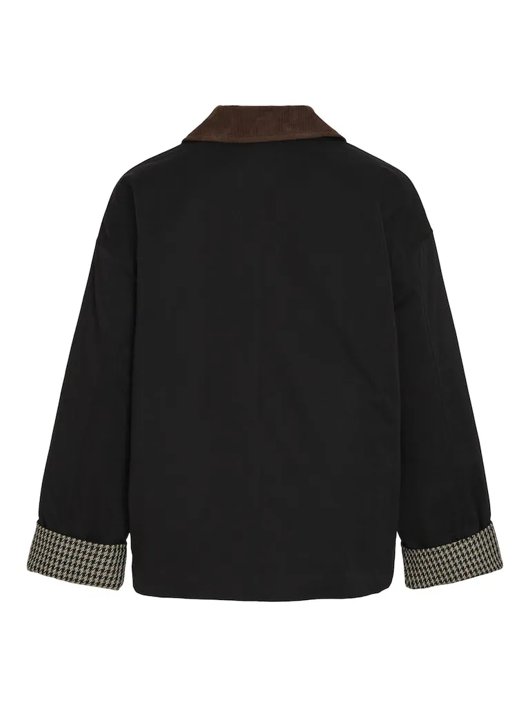 Vila Womens Bukki L/S Jacket Black Beauty