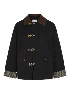 Vila Womens Bukki L/S Jacket Black Beauty