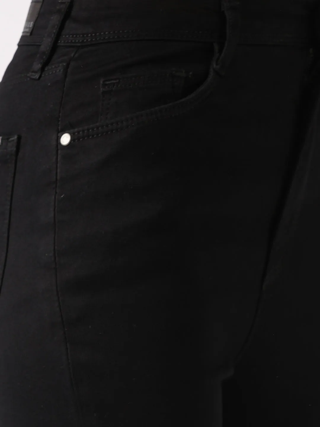 Women Black Sky High-Rise Skinny Fit Jeans