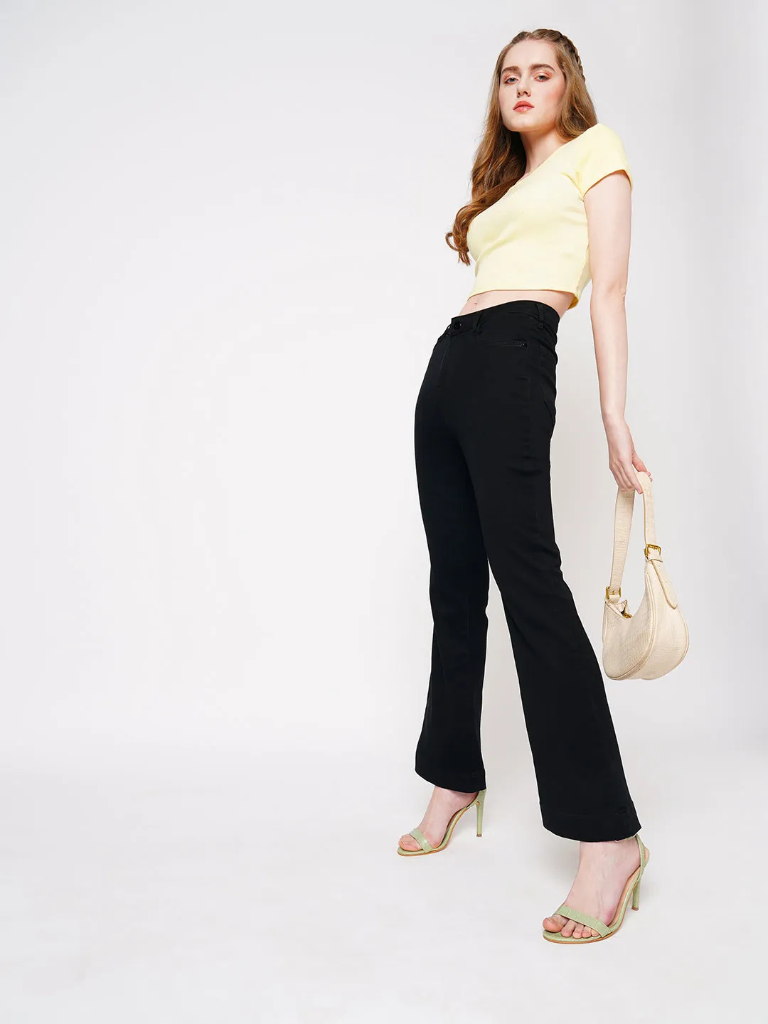 Women High-Rise Flare Jeans
