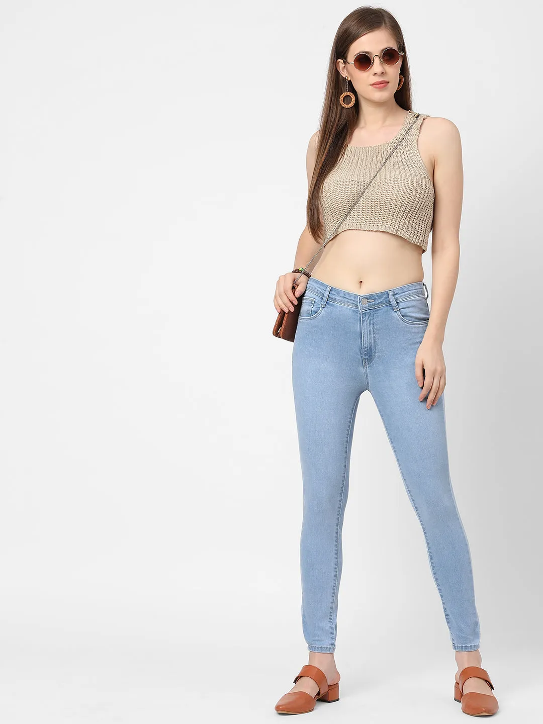 Women High-Rise Skinny Jeans