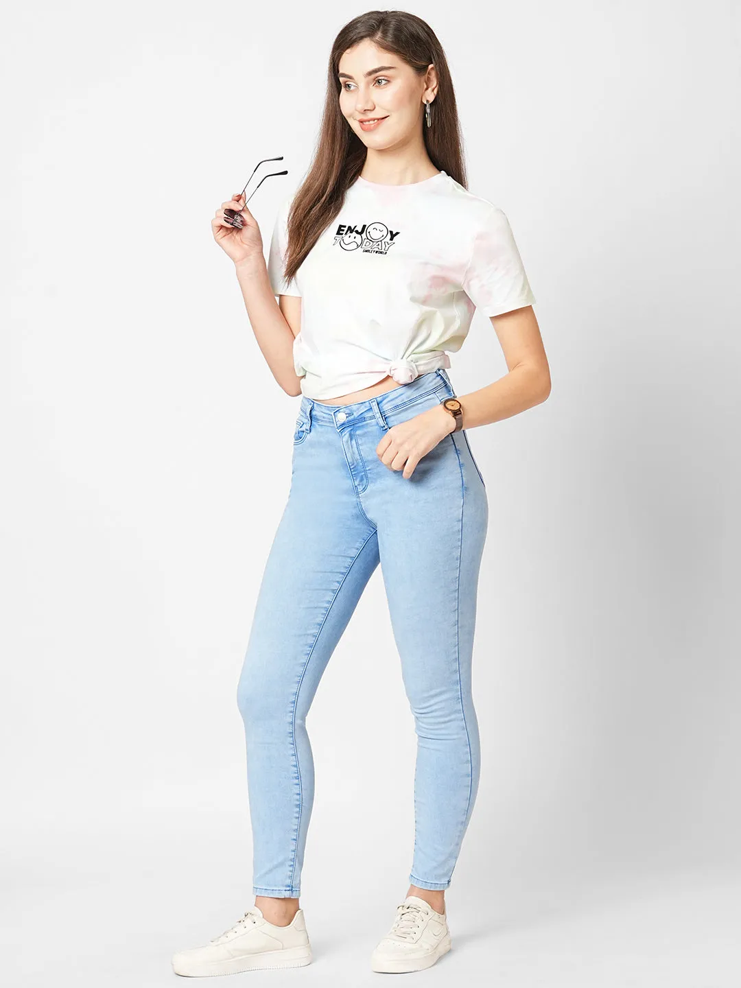 Women High-Rise Skinny Jeans