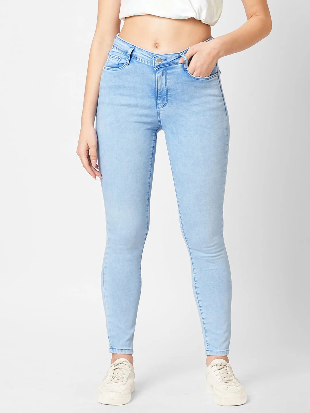 Women High-Rise Skinny Jeans