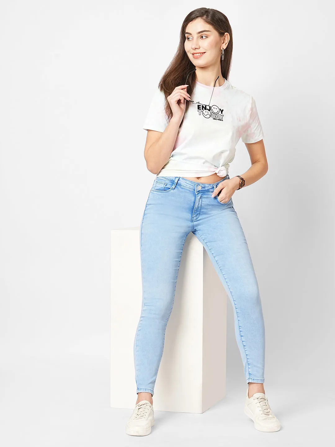 Women High-Rise Skinny Jeans