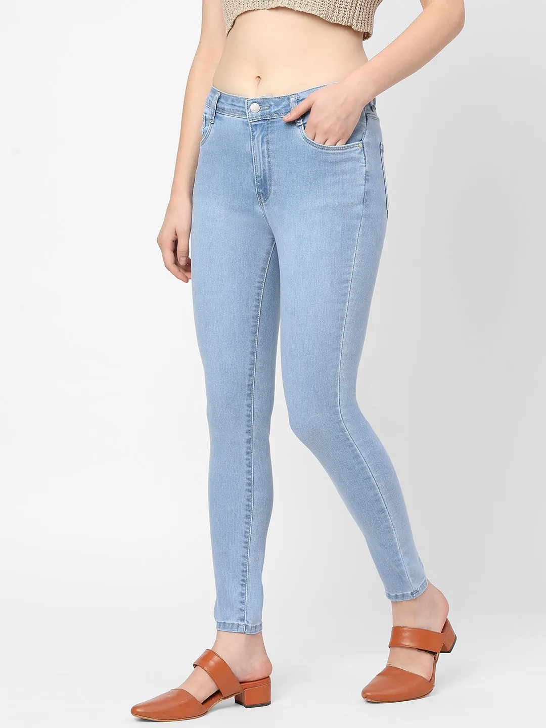 Women High-Rise Skinny Jeans