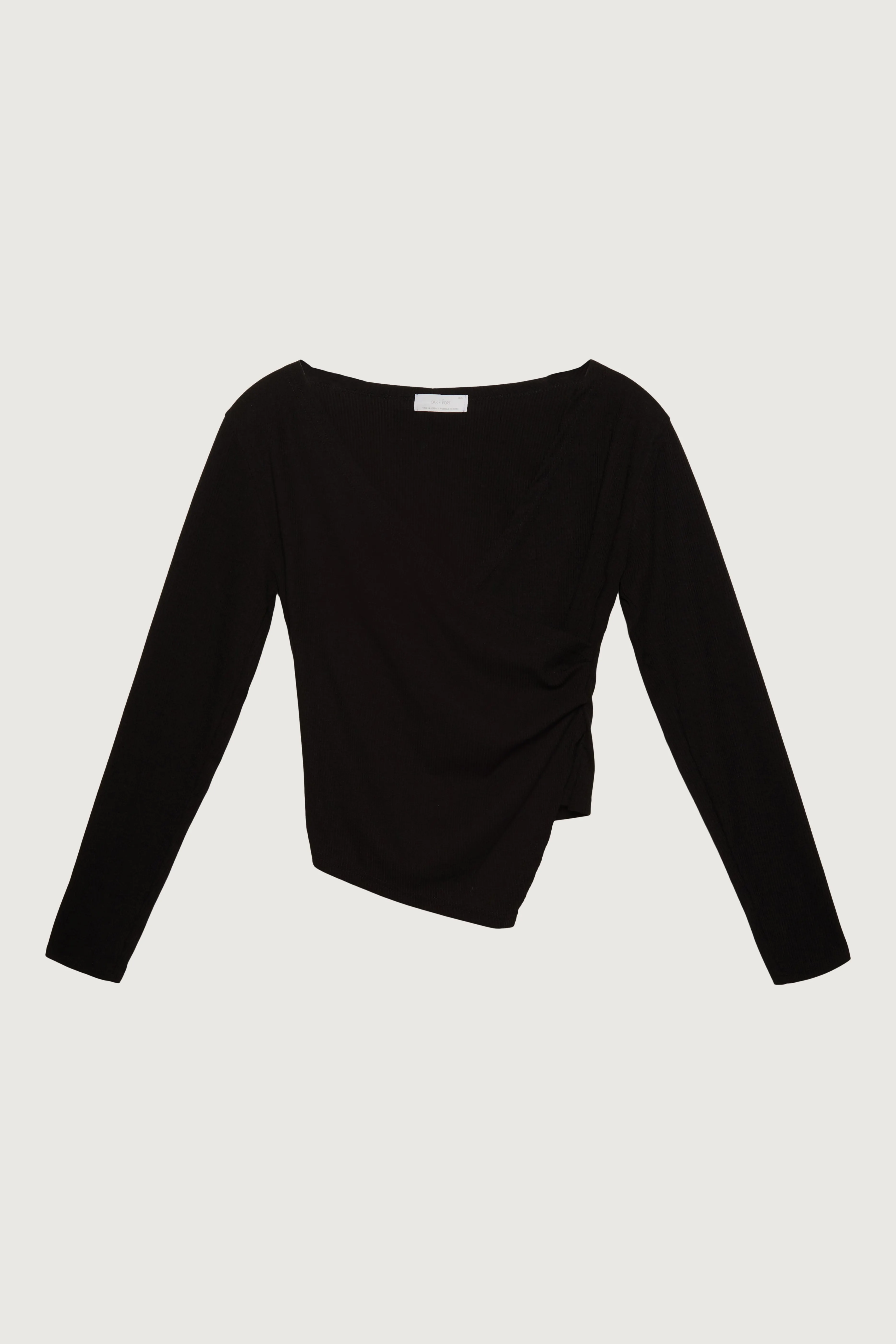 WRAP LONG SLEEVE TOP
